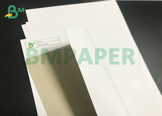 jumbo rolls 350g 400g C1S Gray Back Duplex Paper Board For Packaging Box