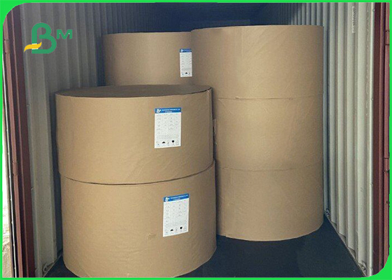 80gsm Semi Gloss Sticker Paper For Logistics Industry 24 x 42inch High Strength