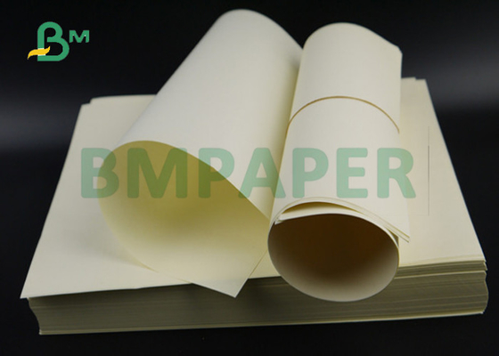 Comfortable Reading 80g 100g 120g Yellowish Bulky Book Paper For Book Publication