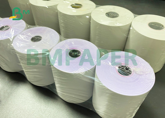 70g ECO Thermal Paper Hot Melt 62g White Glassine Liner Water Based