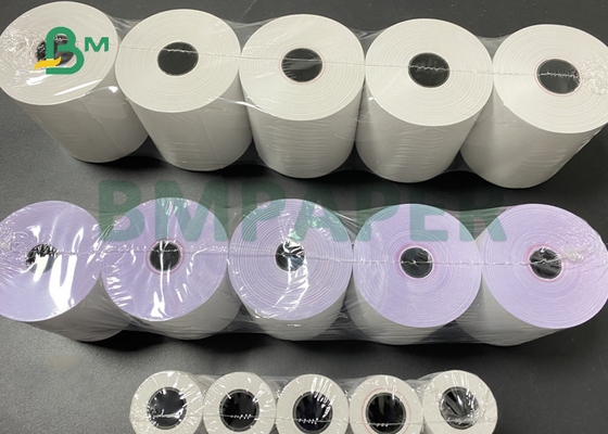 Coated Proof Direct Thermal Paper Sticker 16g Hot Glue White Glassine