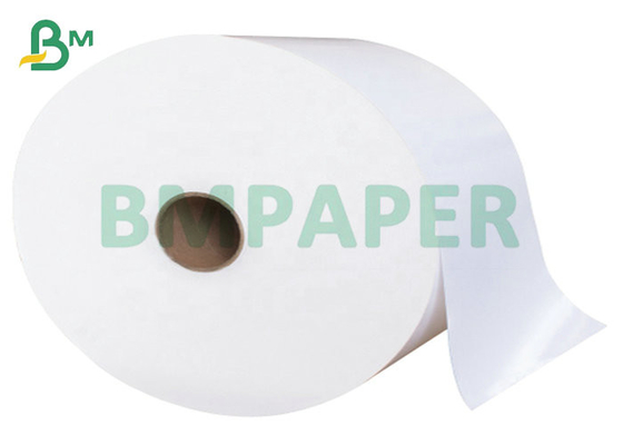 52g 55g Scratch Resistant Thermal Paper Jumbo Rolls Label Stock Material