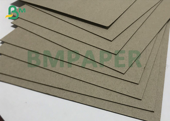 Recyclable Double Gray Color 2mm 2.5mm Thick Grey Chipboard Sheets 70 * 100cm