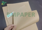 Cement Bags Material 80gsm Semi Extensible Virgin Kraft Paper 102cm width roll
