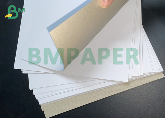 300 - 450g White Duplex Board With Grey Back Coated Paper For Packaging