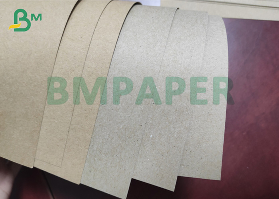 Recycled Fibers Brown Kraft Liner Paper 150gsm Great Strength