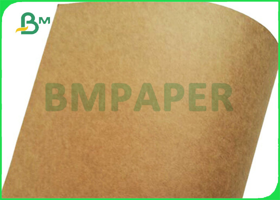 250gsm 300gsm Unbleached Brown Kraft Board For Fast Food Packaging 70cm 90cm