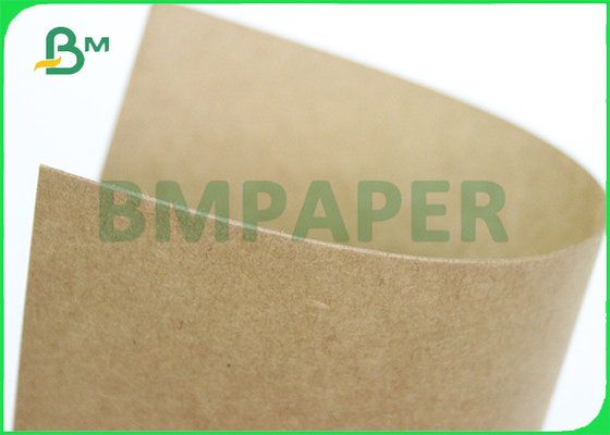 250gsm 300gsm Unbleached Brown Kraft Board For Fast Food Packaging 70cm 90cm