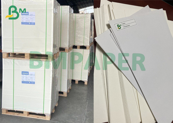 0.4mm Uncoated High / Nature White Absorbent Paper Sheets 889mm