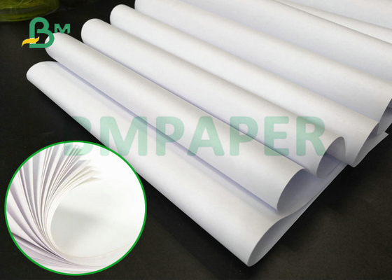 Virgin Wood Pulp 50g 53g 60g White Bond Paper Jumbo Roll For Press Printing