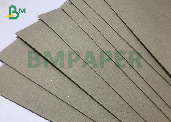 Double Gray Color 1mm 2mm Thick Uncoated Hard Grey Cardboard Sheet for Bookcover