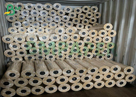 70 - 120gsm brown craft paper roll for packing bag - pure wood pulp