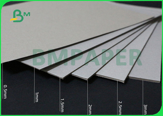 1.5mm 2mm Carton Gris Grey Board For Stationery Industry 1300 x 950mm