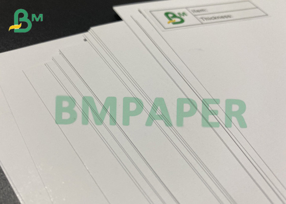 300gsm Bristol Matt Paper Coated For Packing Box 70 X 100 Cm