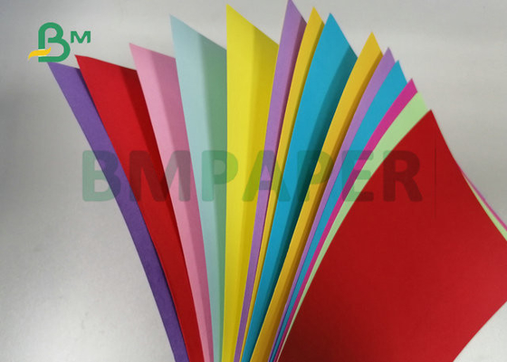 65 x 100cm 180gsm 200gsm 220gsm Colored Normal Cardboard Sheet For Offset Printing