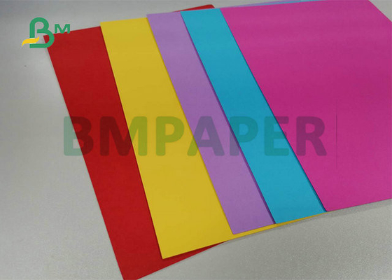 65 x 100cm 180gsm 200gsm 220gsm Colored Normal Cardboard Sheet For Offset Printing