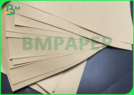 60gsm BKP Brown Kraft Paper 330mm X 2000m Per Roll For Packaging