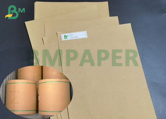 Jumbo Rolls BKP 60gsm To 120gsm Uncoated Brown Craft Paper For Envelope Bags