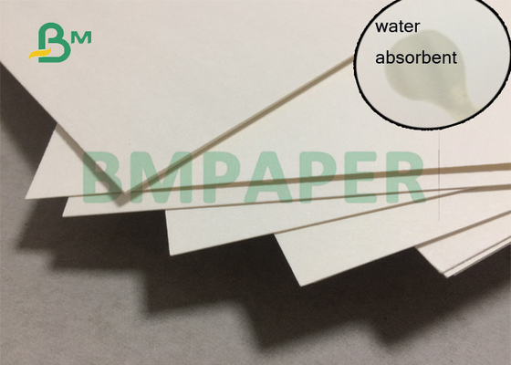 70 x  100cm 1mm 2mm 3mm Pure White Water Absorbent Cardboard Sheet For Cup Coasters