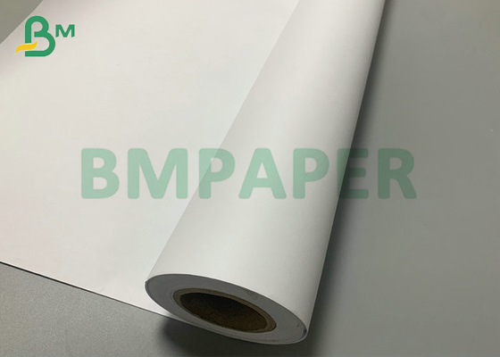 24LB 28LB Coated White Engineering Roll Bond Paper 36'' x 500ft 3'' Core