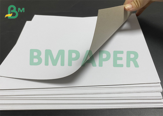 400gsm Duplex Paper White Front Grey Back Eco Friendly Customized Size
