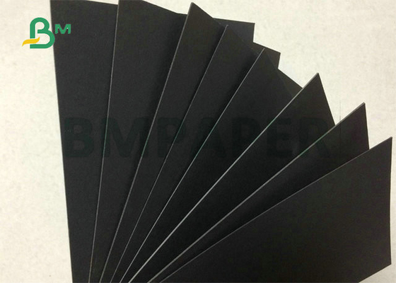 Uncoated 800gsm 1000gsm 1200gsm Black Cardboard Sheet Paper For Rigid Box 70 x 100cm