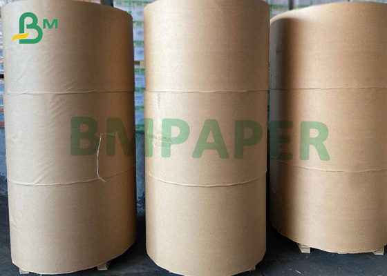 120gsm 25inch Pure Wood Pulp Kraft Paper Roll For Garment Hangtags