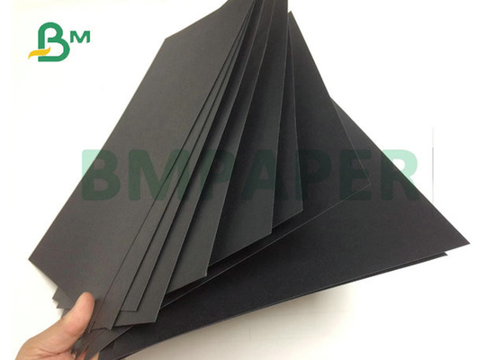 SRA1 Size Uncoated 350gsm 400gsm Black Cover Boards Sheet For Book Covers