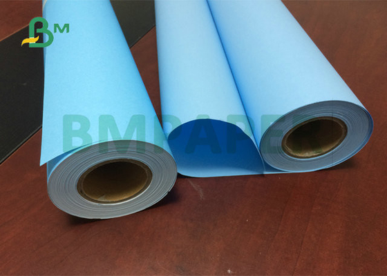 620mm x 150m  2&quot; Core 80g Double Sided Blueprint Paper For Wide Format Inkjet Printer