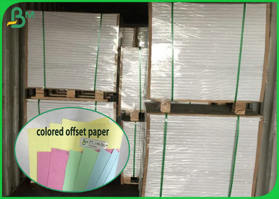 100% Virgin Colored Offset Printing Paper&amp; Bostial paper Smooth Surface