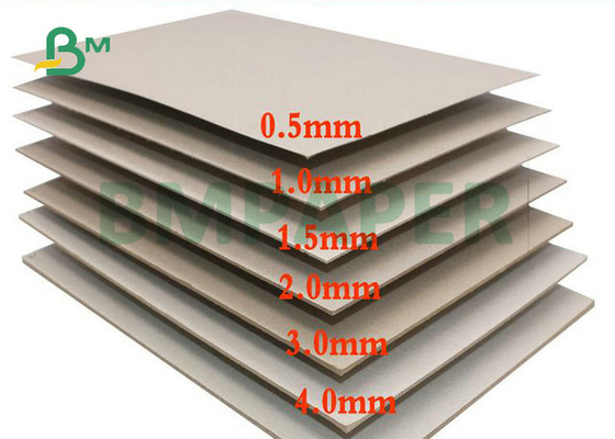 95 X 130cm 2.0mm 2.5mm 3mm High Folding Resistance Greyboard Sheet For Jigsaw Puzzle