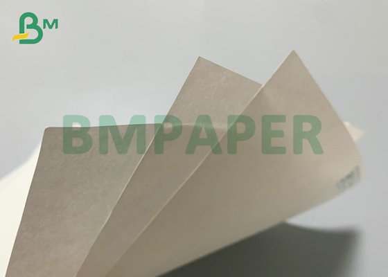 Unbleched Wood Pulp 120gsm 150gsm High White Kraft Paper For Handbag