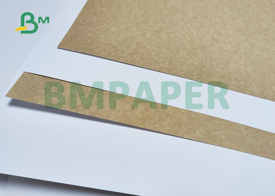 250gsm 270gsm White Coated Kraft Back Paper For Bakery Packaging 68 x 56cm