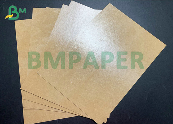 C1S PE Coated 270gsm Brown Kraft Paper Take Away Food Box Paperboard