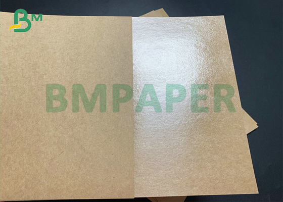 C1S PE Coated 270gsm Brown Kraft Paper Take Away Food Box Paperboard