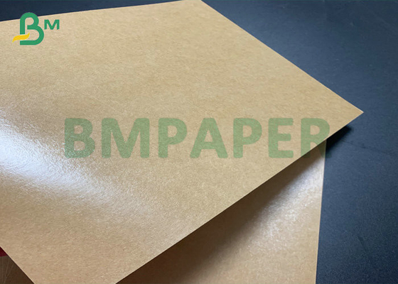C1S PE Coated 270gsm Brown Kraft Paper Take Away Food Box Paperboard