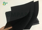 Printable 110gsm 150gsm Double Solid Black Cardboard For Cosmatic Package Box