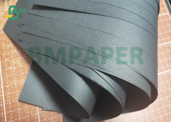 Uncoated Matte Black Cover Card Stock Paper Sheet 110gsm 150gm