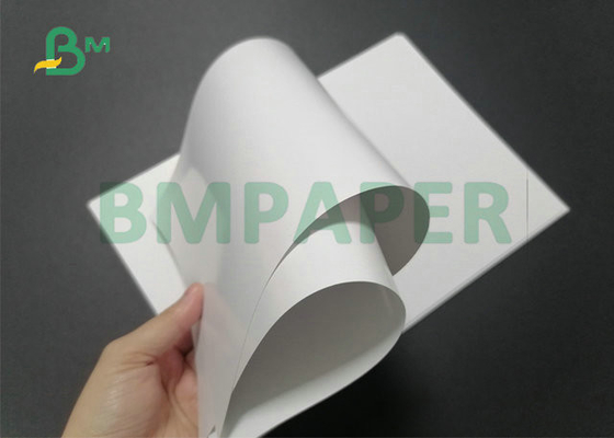 70LB 80LB Grain Long Premium Gloss Text Paper For Making Adhesive Stickers