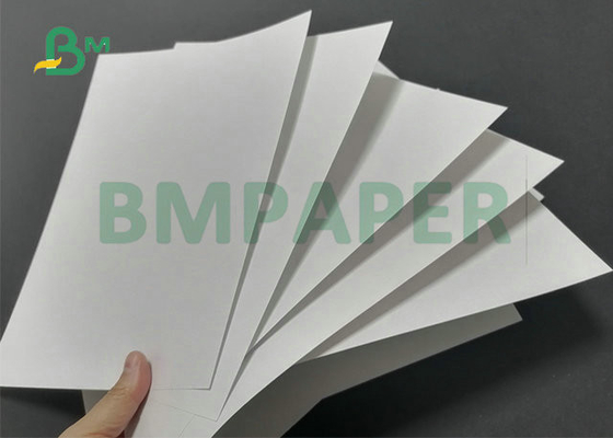 70LB 80LB Grain Long Premium Gloss Text Paper For Making Adhesive Stickers