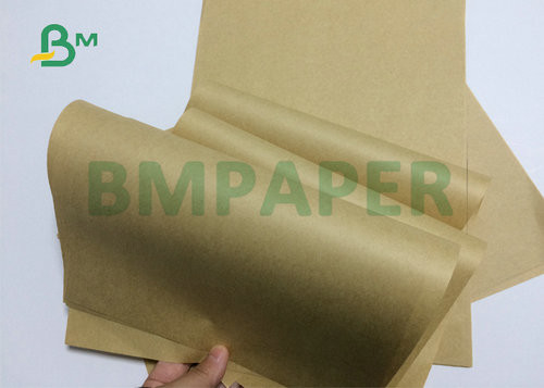 Virgin Pulp 80gsm 85gsm Kraft Golden Paper For Evelopes Manufacturing 73.5 x 54cm