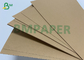 400gsm Reddish Brown Thick Kraft Paper Sheet Package Folding 650mm x 1200mm