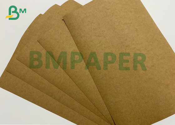 0.55mm 0.6mm Light Brown Washable Kraft Paper Fabric Roll 150cm Width