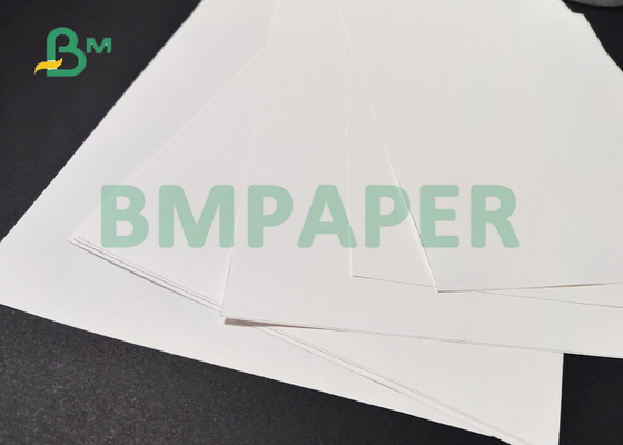 140 micron 120gsm Food Grade White Kraft Paper For Cone Cup 70mm 85mm