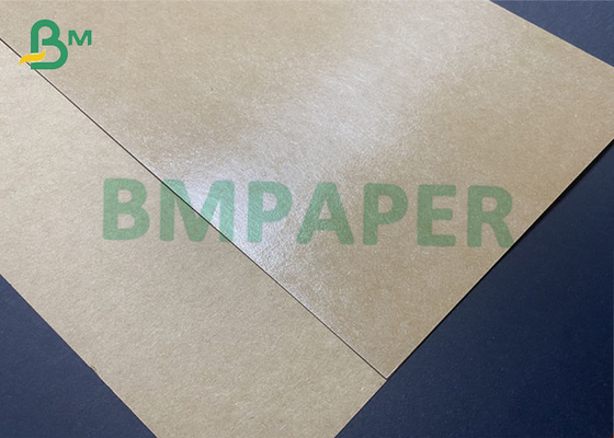 PE Coated Kraft Paper 200gsm 225gsm + 15pe For Lunch Plates High stiffness