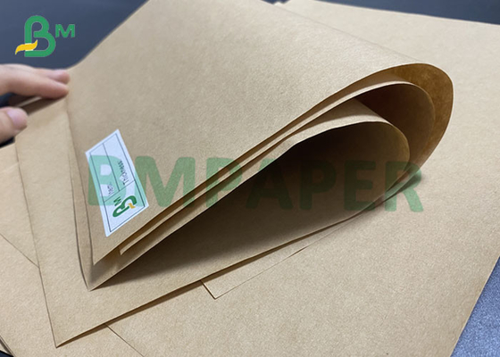 70g 80g 90g Kraft Paper For Making Plaster Cement Bags Width 73cm