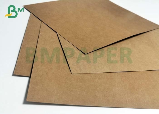 250g Single PE Coated Food Grade Brown Kraft Paper For Packaging Box