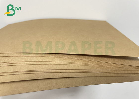 Folding Resistance Virgin Brown Kraft Paper With 100% Wood pulp