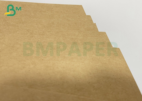 Folding Resistance Virgin Brown Kraft Paper With 100% Wood pulp