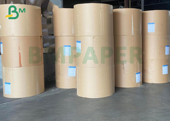 Wax Free Water Cone Paper Cups Materail White Kraft Paper Rolls